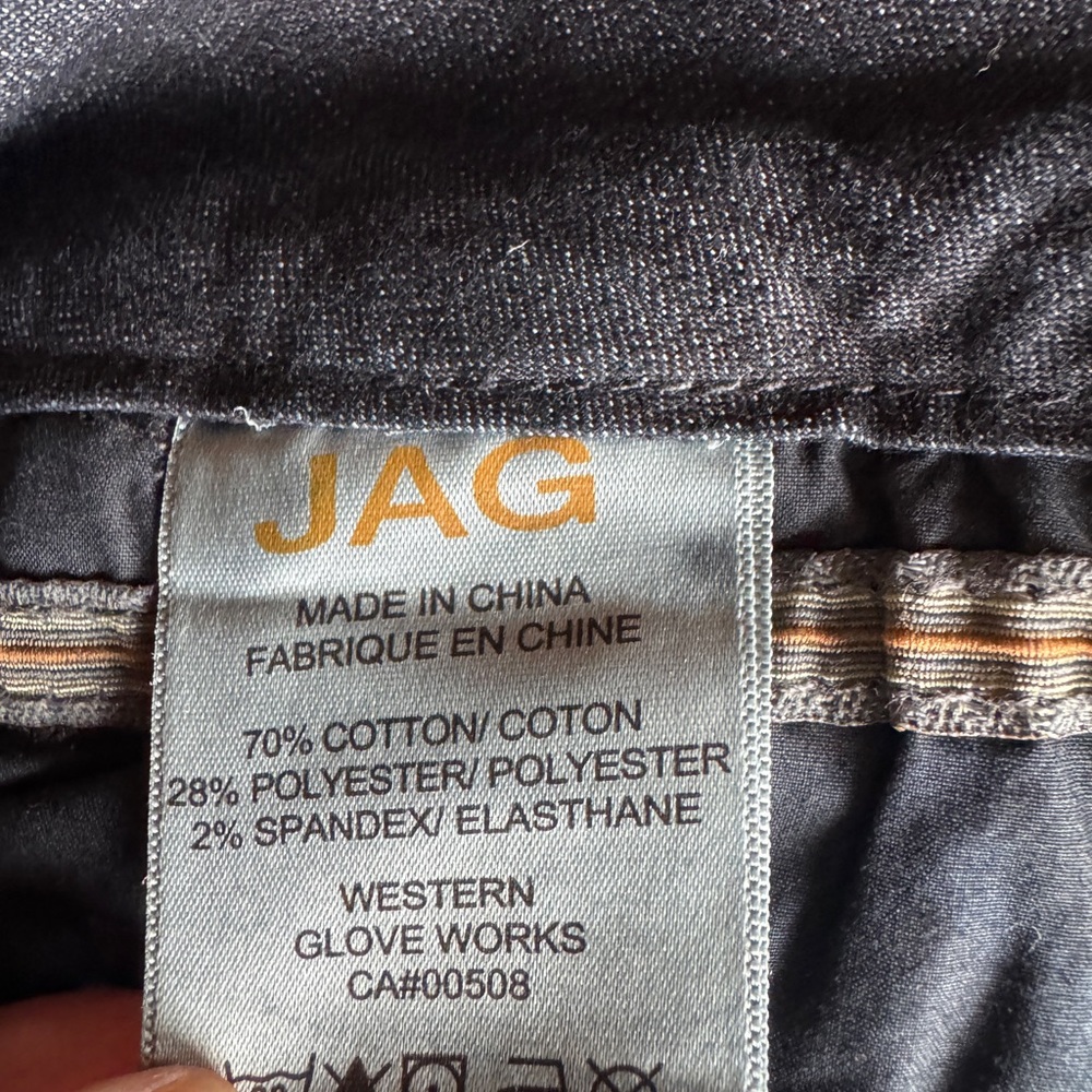 Jag Jeans Dark Wash Blue/Black size 16W stretch denim NWOT - Picture 4 of 12